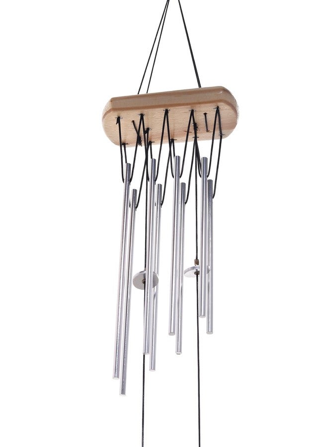 sculpmart Wind Chimes for Home Positive Energy - Hanging Bells for Home Decoration and Balcony Decor with Melody Sound (8-Pipe) - Image 4